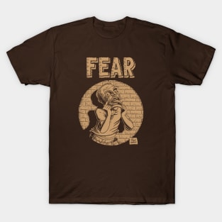 Fear Comics (Brown) T-Shirt